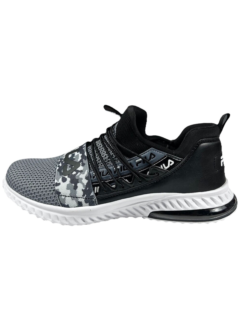 Fila Fantastiq 2 Shoes Kids Size 5 Gray & Black Performance Sneakers New In Box